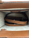 Hunting Season Brown & Tan Leather & Straw Top Handle Woven Tote Crossbody Bag Brown & Tan / Small