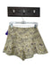 Free People Size 4 Yellow & Purple Cotton Eyelet Floral Side Zip Shorts Yellow & Purple / 4