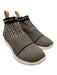 Salvatore Ferragamo Shoe Size 38 Black & Tan Synthetic Round Toe Sock Sneakers Black & Tan / 38