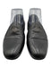 Chanel Shoe Size 38 Black Lamb leather Almond Toe Interlocking CC Loafers Black / 38