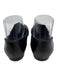 Chanel Shoe Size 38 Black Lamb leather Almond Toe Interlocking CC Loafers Black / 38