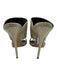 Giuseppe Zanotti Shoe Size 38 Iridescent Cream Leather open toe Toe Strap Pumps Iridescent Cream / 38