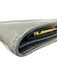 Chanel Black Caviar Leather Snap Button Interlocking CC Bifold Wallets Black