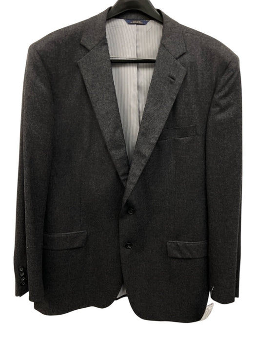Brooks Brothers Like New Grape Wool Blend Solid 2 Button Men's Suit Grape / 46L