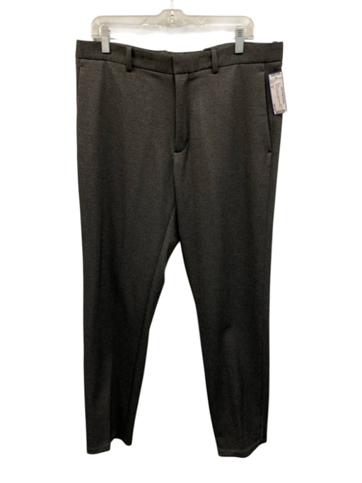 Theory Like New Size 34 Gray Wool Blend Solid Dress Men's Pants Gray / 34