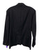 John Varvatos Navy Cotton Blend Cracked Peak Lapel Men's Blazer Navy / 52