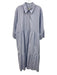 Maeve Size XL Light Blue Cotton Floral Eyelet Long Balloon Sleeve Collared Dress Light Blue / XL