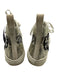 Dior Shoe Size 43 AS IS White & Black Synthetic All Over Print High Top Shoes White & Black / 43