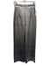 Hutch Size S Silver Polyester Metallic Back Zip Straight Leg Pants Silver / S