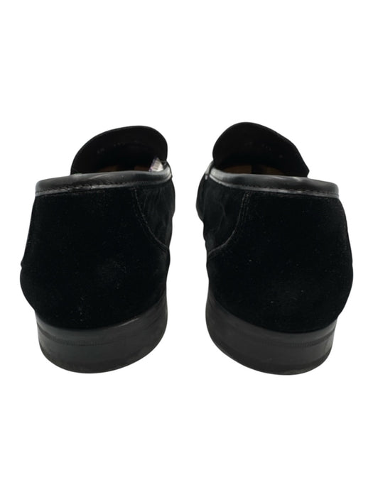 Salvatore Ferragamo Shoe Size 11.5 AS IS Black Velour Solid Men's Shoes Black / 11.5