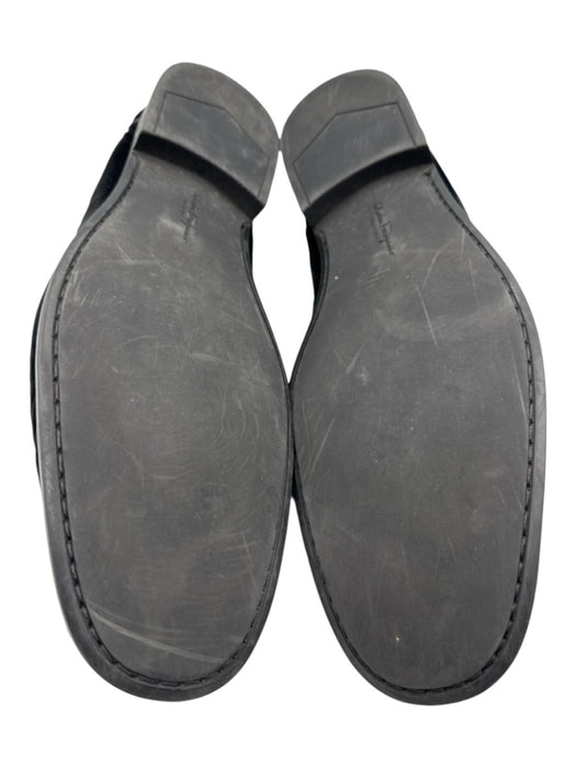Salvatore Ferragamo Shoe Size 11.5 AS IS Black Velour Solid Men's Shoes Black / 11.5