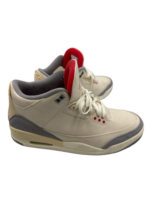 Jordan Shoe Size 12 Cream & Gray Synthetic Men's Shoes Cream & Gray / 12