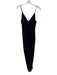 Aqua Dresses Size 0 Dark Red Polyester Blend Spaghetti Strap Velvet Dress Dark Red / 0