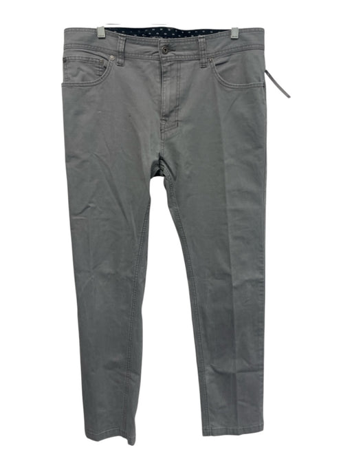 Prana Size 34 Gray Cotton Zip Fly Men's Pants Gray / 34