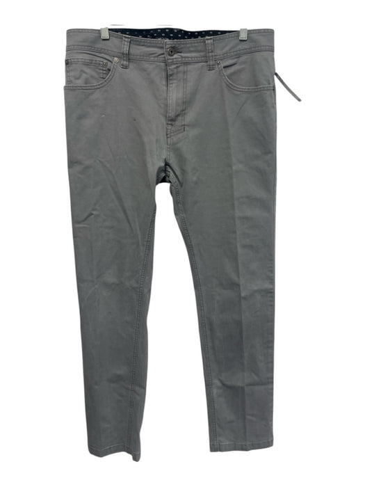 Prana Size 34 Gray Cotton Zip Fly Men's Pants Gray / 34