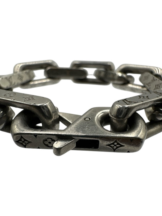 Louis Vuitton AS IS Silver Men's Bracelet Silver