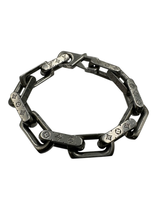 Louis Vuitton AS IS Silver Men's Bracelet Silver