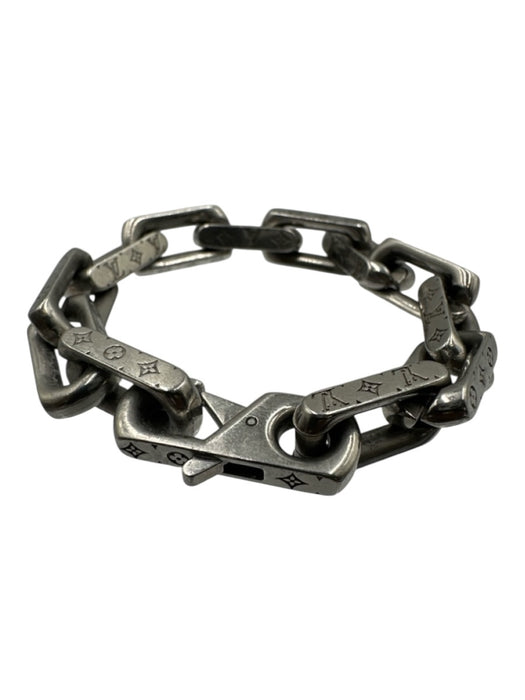 Louis Vuitton AS IS Silver Men's Bracelet Silver