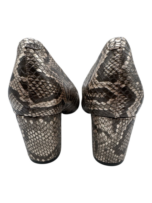 Aerosoles Shoe Size 8.5 Brown & Bronze Manmade Material Snake Embossed Pumps Brown & Bronze / 8.5