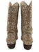 Very Volatile Shoe Size 10 Cream White & Beige Leather Upper Western Boots Cream White & Beige / 10