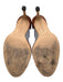 Manolo Blahnik Shoe Size 37.5 Brown Alligator Leather Open Toe Mid Heel Sandals Brown / 37.5