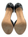Manolo Blahnik Shoe Size 38 Black Alligator Leather Open Toe Mid Heel Sandals Black / 38