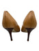 Cole Haan Shoe Size 8 Beige Leather Pointed Toe Stacked Heel Pumps Beige / 8