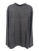 Bugatchi Size XXL Black & White Cotton Men's Long Sleeve Shirt Black & White / XXL