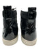 Christian Louboutin Shoe Size 50 Black & White Leather & Canvas High Top Shoes Black & White / 50
