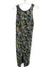 Cushnie et Ochs Size 4 Blue, Green, Pink Viscose Blend Sleeveless Dress Blue, Green, Pink / 4
