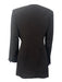 Jacquemus Size 38 Black Viscose Blend Long Sleeve Button & Zip Front Dress Black / 38