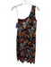Jovani Size 4 Red, Purple, Yellow Polyester Sleeveless Butterflies Dress Red, Purple, Yellow / 4