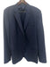 Samuelsohn AS IS Navy Blue Wool Solid 2 Button Men's Suit Navy Blue / 49
