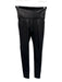 Spanx Size Medium Black Nylon Blend Stretch Waist High Rise Full Length Leggings Black / Medium