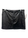 Rails Size 8 Black Faux Leather High Rise Pockets Mini Skirt Black / 8