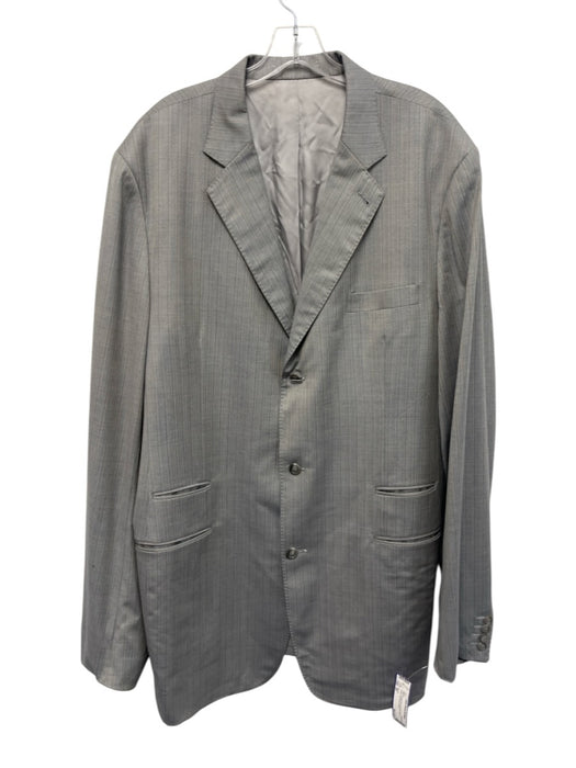 Elevee Gray & Multi-Color All Over Print 3 button Men's Blazer Gray & Multi-Color / 50
