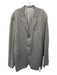 Elevee Gray & Multi-Color All Over Print 3 button Men's Blazer Gray & Multi-Color / 50