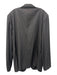 Samuelsohn Dark Gray Wool Solid 2 Button Men's Blazer Dark Gray / 49