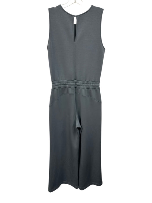 Spanx Size M Slate Blue Modal Blend Sleeveless Drawstring Waist Jumpsuit Slate Blue / M