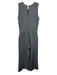 Spanx Size M Slate Blue Modal Blend Sleeveless Drawstring Waist Jumpsuit Slate Blue / M