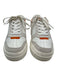 Le Tigre Shoe Size 9.5 Beige & Orange Leather Sneaker Laces Shoes Beige & Orange / 9.5