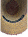 Helen Kaminski Tan, Orange & Red Raffia Woven Stripe Bow Detail Sun Hat Tan, Orange & Red