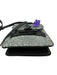 Derek Lam 10 Crosby Black & Aqua Blue Leather Lizard Print Flap Top Bag Black & Aqua Blue / One Size