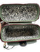 Rebecca Minkoff Olive Green & Black Leather Zip Detail Magnetic Snap Closure Bag Olive Green & Black