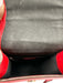 Diane Von Furstenberg Red Leather Lizard Detail Flap Top Crossbody Bag Red / Mini