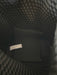 Naghedi Black Woven Tote Top Handle Magnetic Close Bag Black / Medium