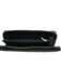 Katie Loxton Black Canvas Gold hardware Inside Pocket Zip Around Wallets Black