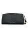 Katie Loxton Black Canvas Gold hardware Inside Pocket Zip Around Wallets Black
