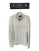 Polo Ralph Lauren Size XL Cream & Navy Cotton Knit Half Zip Men's Sweater Cream & Navy / XL