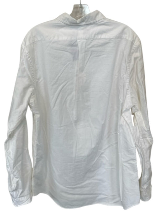 Ralph Lauren NWT Size XL White Cotton Solid Button Down Men's Shirt White / XL